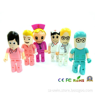 Plastic Doctor USB Flash Driver, USB Flash Stick